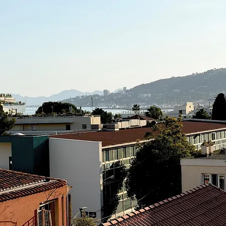 Panorama Sea View - Climatise, Parking Gratuit, Proche Antibes