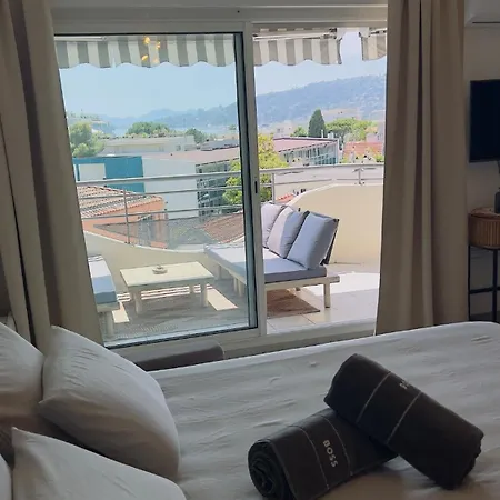 Panorama Sea View - Climatise, Parking Gratuit, Proche Apartmán *